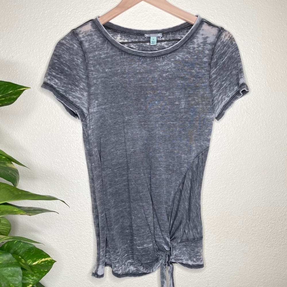 Susina Tie Front Top